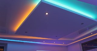 Натяжной потолок с подсветкой Ханты-Мансийск, цена от 2083 руб.